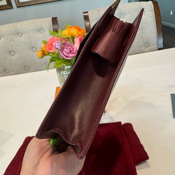 Authentic Cartier clutch bag with authenticity card